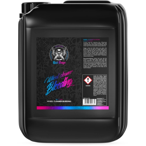 RR CUSTOMS BAD BOYS WHEEL CLEANER BLEEDING 5L deironizer do mycia felg